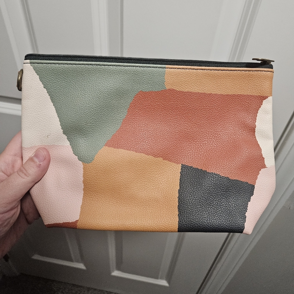 Thirty-One Colorful Patchwork Clutch